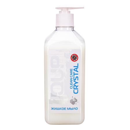Мыло жидкое IQUP Clean Care Crystal ПЭТ 1 л Мыло жидкое IQUP Clean Care Crystal ПЭТ 1 л
