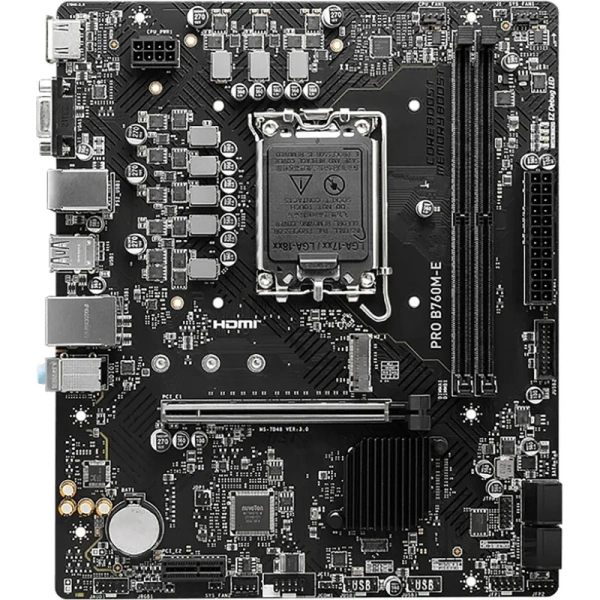 Материнская плата MSI Pro B760M-E