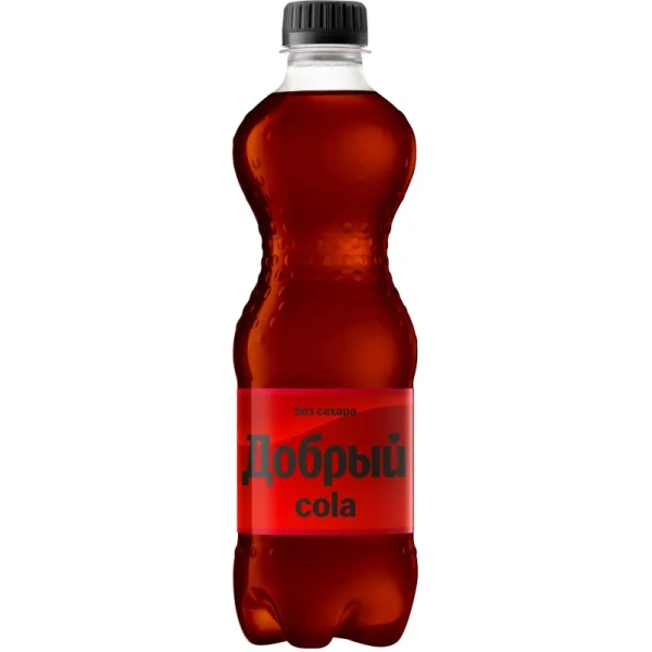 Напиток Добрый газированный Cola без сахара 0.5 л Напиток Добрый газированный Cola без сахара 0.5 л