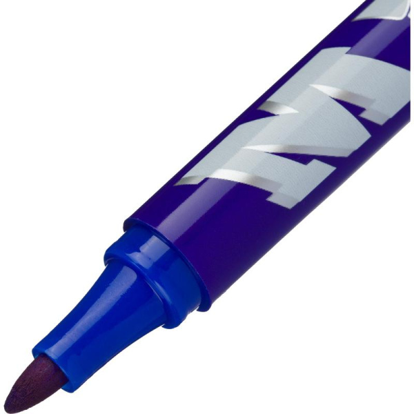 Маркер перманентный M&G синий (толщина линии 0.7-2.3 мм) круглый  наконечник