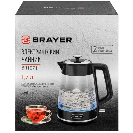 Чайник электрический Brayer BR1071 черный