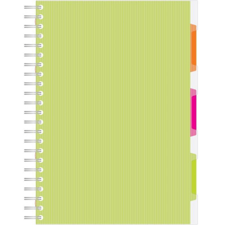 Бизнес-тетрадь Attache Selection Spiral Book A4 140 листов салатовая в клетку на спирали (230x298 мм)