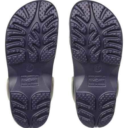 Сабо мужские Evart Ола ЭВА фиолетовые размер 42 с ремешком