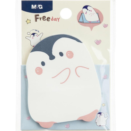 Стикеры фигурные M&G 76x54 мм в ассортименте (1 блок на 30 листов)