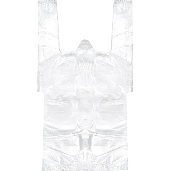 Пакет-майка под коробку для пиццы Артпласт ПНД 14 мкм прозрачный   (32+24х60 см, 100 штук в упаковке)