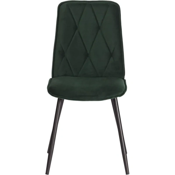 Стул обеденный Комус Мебель Frank изумруд (ткань, металл)