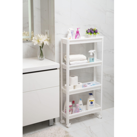 Этажёрка VIKEA 786406 (белый, 530х175х1055 мм)