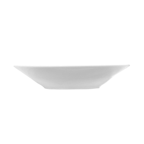 Тарелка суповая фарфоровая Collage диаметр 225 мм белая 12 штук в  упаковке (артикул производителя фк599)