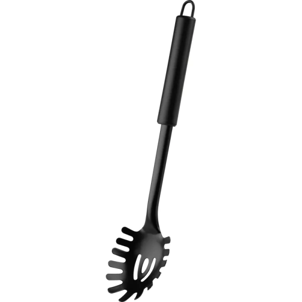 Ложка для спагетти Mallony CLASSICO NERO нержавеющая сталь 33.3 см  (105270)