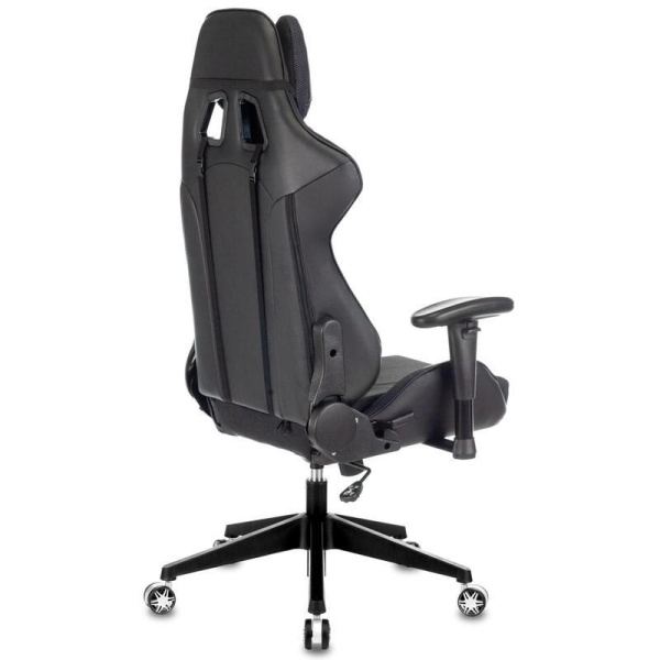 Кресло игровое Viking 4 Aero черное (искусственная кожа/ткань, пластик)