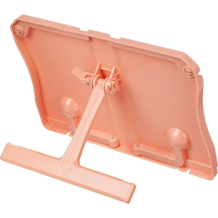 Подставка для книг Комус Класс пластиковая, розовая