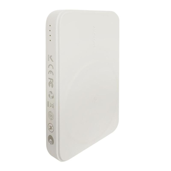 Внешний аккумулятор (power bank) Solove W12 (5000 мАч, белый, W12 White  RUS)