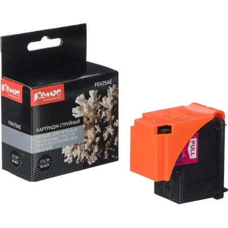 Картридж струйный Комус 652 F6V25AE для HP черный совместимый