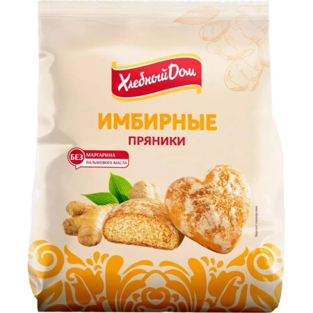 Пряники Хлебный дом имбирные 300 г