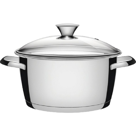 Кастрюля Tramontina Allegra 1.6 л нержавеющая сталь с крышкой