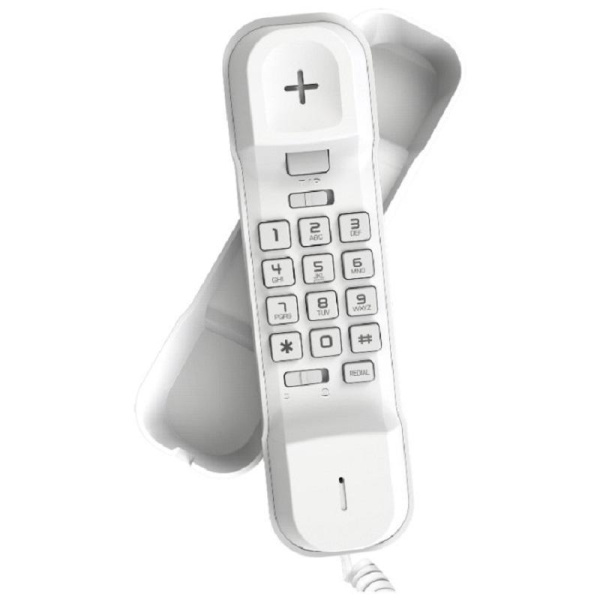 Телефон проводной Alcatel T06 белый