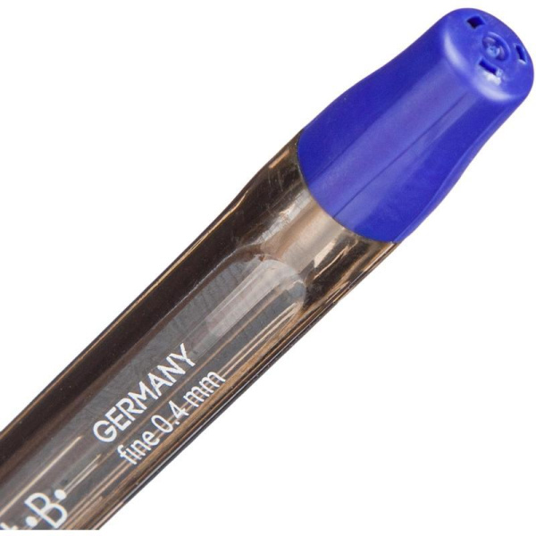 Ручка шариковая неавтоматическая ScriNova Punkt В синяя (толщина линии  0.4 мм)