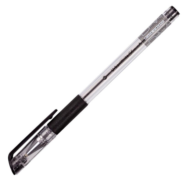 Ручка шариковая неавтоматическая Bruno Visconti UrbanWrite черная  (толщина линии 0.5 мм)