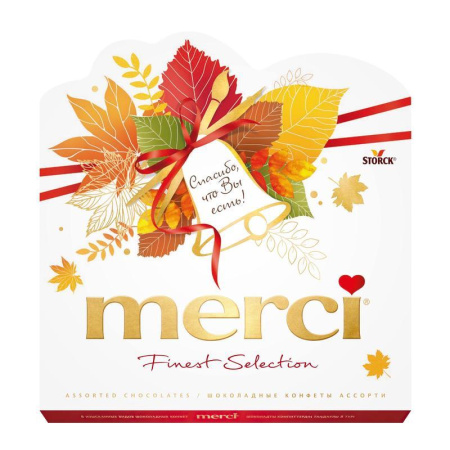 Шоколадные конфеты Merci ассорти 200 г