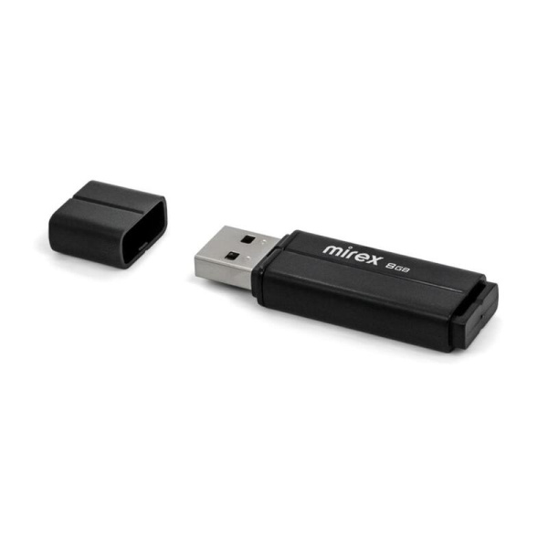 Флешка USB 2.0 8 ГБ Mirex Line (13600-FMULBK08)
