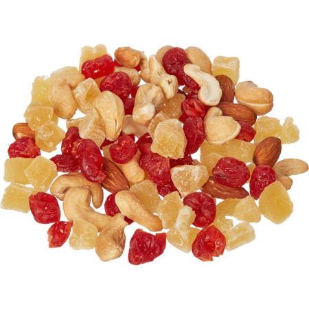 Коктейль Деловой Стандарт цукаты вишни и ананаса с орехами 200 г