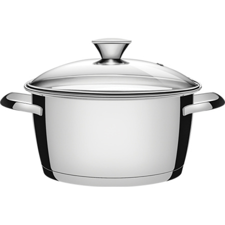 Кастрюля Tramontina Allegra 2.2 л нержавеющая сталь с крышкой