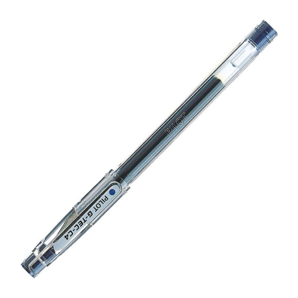 Ручка гелевая неавтоматическая Pilot BL-GC4 L синяя (толщина линии 0.2  мм)