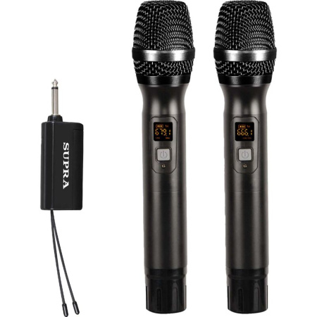 Микрофон динамический Supra SWM-54 (13592) 2 штуки в упаковке