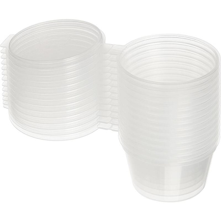 Соусник одноразовый с крышкой 51 мм 30 мл (80 штук в упаковке)