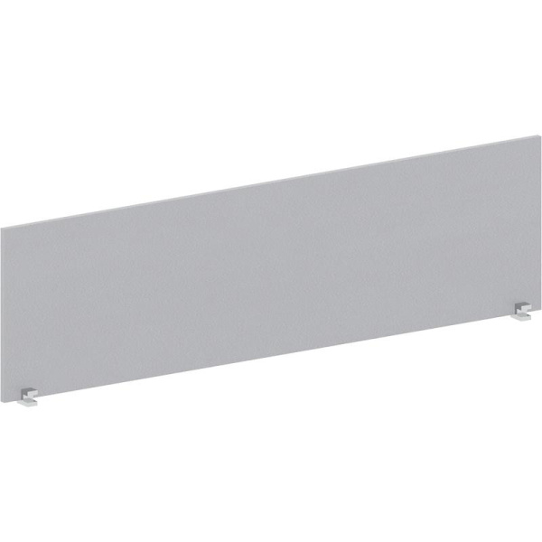 Экран к столу Easy Standard с креплением боковой (серый, 1600x18x450 мм)