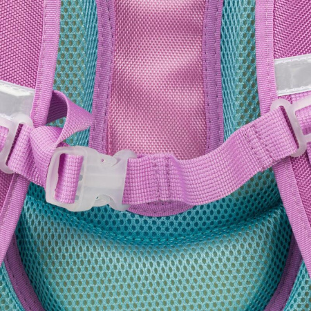 Ранец Комус Класс Basic Лисичка анатомический розовый с двумя  отделениями