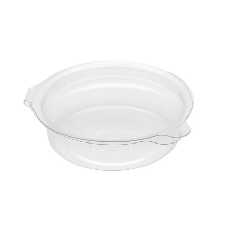 Соусница с крышкой Стиролпласт прозрачная (64x64x22 мм, 50 мл, 1800 штук  в упаковке)