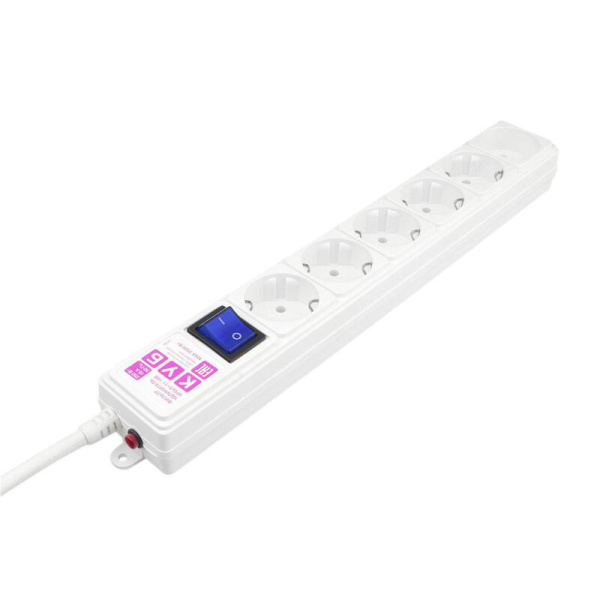 Сетевой фильтр Power Cube SPG6-16-5М-А2 6 розеток 5 метров