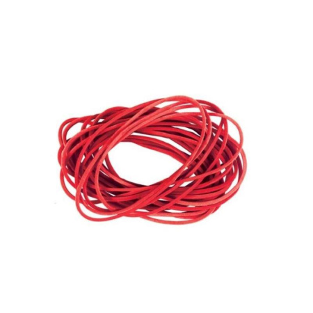 Резинка банковская 1000 г (диаметр 50 мм, толщина 1.5 мм, красная)