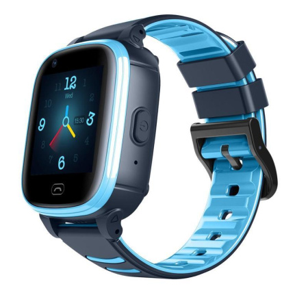 Фитнес-браслет Jet Kid Vision 4G серо-голубой Фитнес-браслет Jet Kid Vision 4G серо-голубой