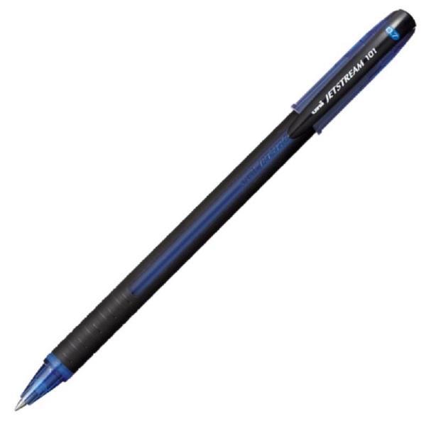 Ручка шариковая Uni Jetstream SX-101-07 синяя (толщина линии 0.7 мм)