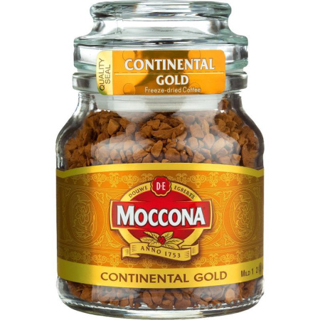 Кофе растворимый Moccona Continental Gold 47.5 г (стекло)
