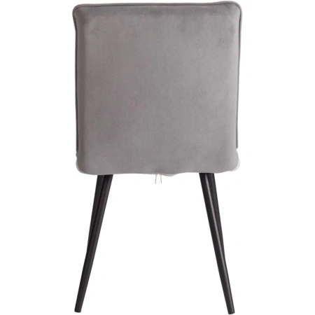 Стул обеденный Комус Мебель Flip серый (ткань, металл)