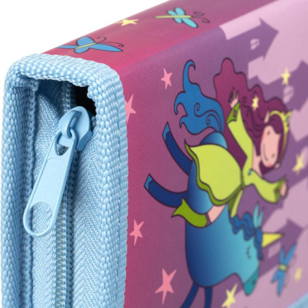 Пенал односекционный Комус Класс Elf girl розовый