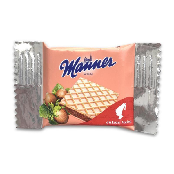 Вафли Julius Meinl Manner c ореховым кремом 1.26 кг