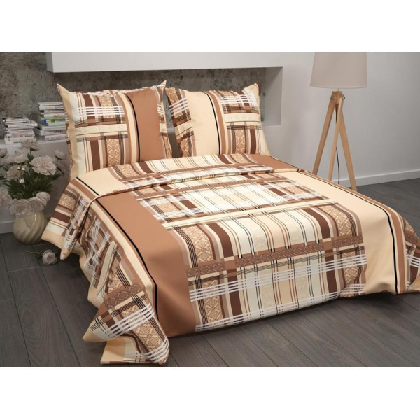 Постельное белье в ассортименте (1.5-спальное, наволочка 70х70 см, бязь)