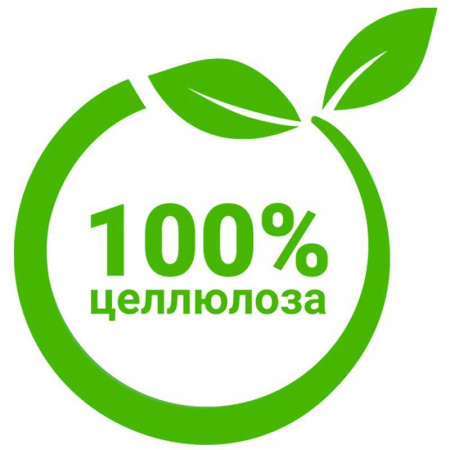 Салфетки бумажные Мягкий знак 24x24 см белые 2-слойные 100 штук в  упаковке