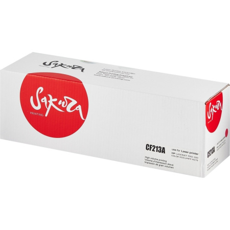 Картридж лазерный Sakura CF213A для HP пурпурный совместимый