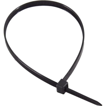 Хомут (стяжка) пластиковый Вихрь 250x4.8 мм черный 100 штук