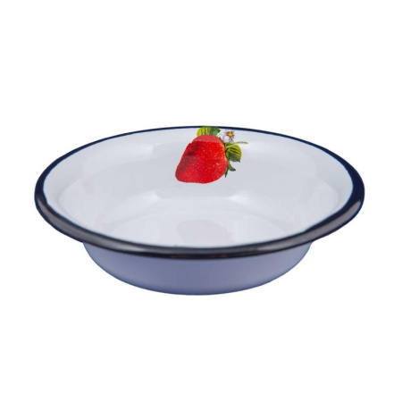 Миска эмалированная сталь Сибирские Товары 900 мл белая (60064973)