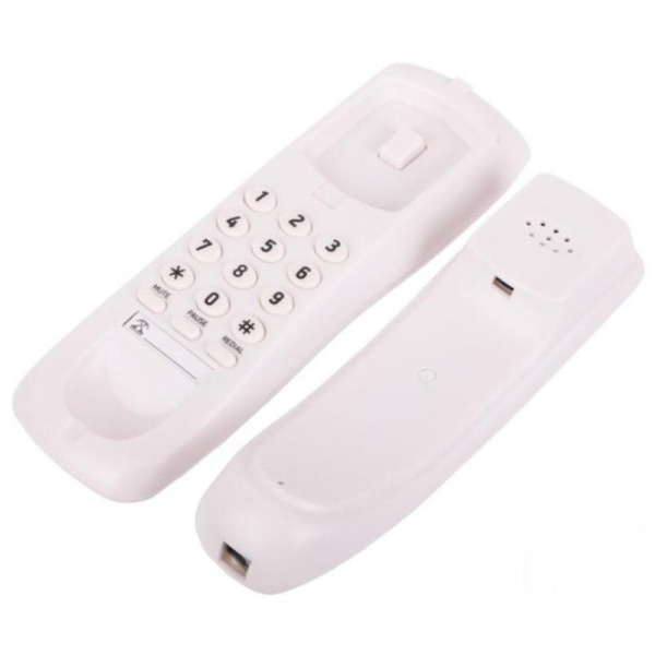 Телефон проводной BBK BKT-105 RU белый