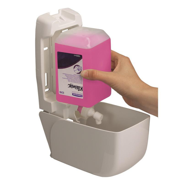 Дозатор для жидкого мыла KIMBERLY-CLARK Aquarius 6948 пластиковый 1 л