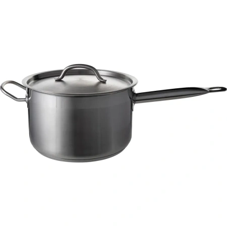 Сотейник 21.5 см нержавеющая сталь с крышкой