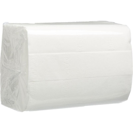 Салфетки бумажные 20x15.5 см белые 2-слойные 200 штук в упаковке