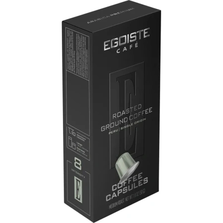 Кофе в капсулах для кофемашин Egoiste Peru (10 штук в упаковке)